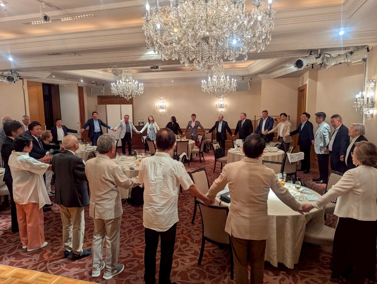 70周年イヤーに向けて結束を新たに ー 矢坂誠徳直前ガバナー感謝の会